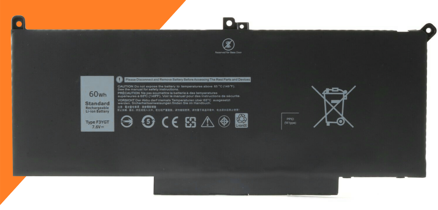 Pin NB Dell 7280 F3YGT chính hãng, giá tốt tại Sơn Đạt.,JSC