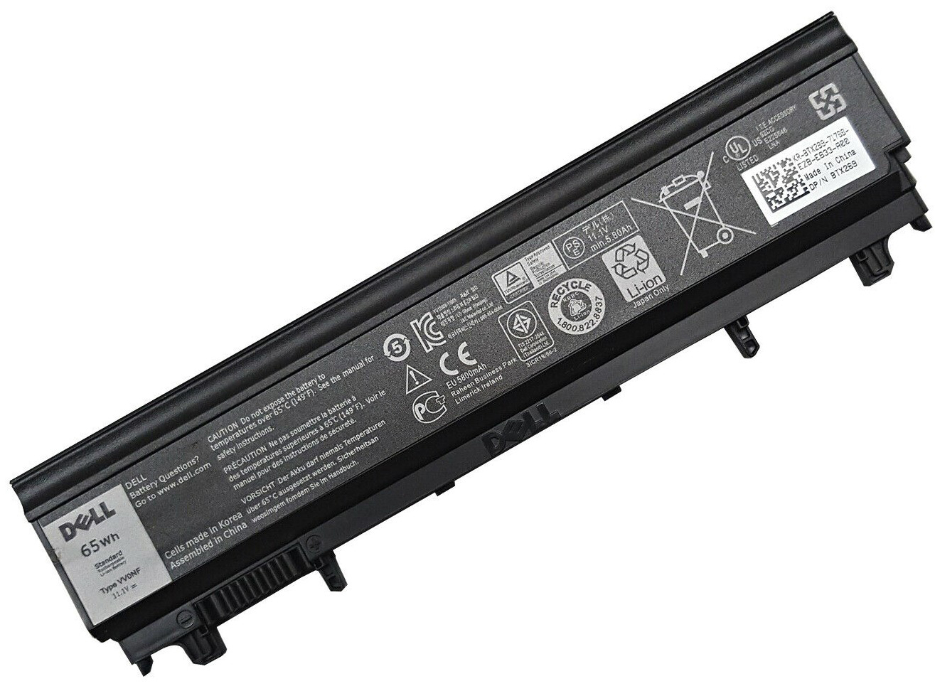 Pin NB Dell E5540 chính hãng, giá rẻ tại Sơn Đạt.,JSC