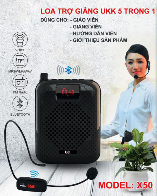 Máy trợ giảng UKK X50 chính hãng, giá rẻ chỉ có tại Sơn Đạt.,JSC