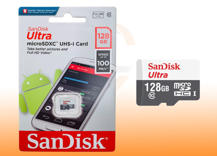 Thẻ nhớ microSDXC 128Gb UHS-I uy tín, chất lượng tại Sơn Đạt.,JSC