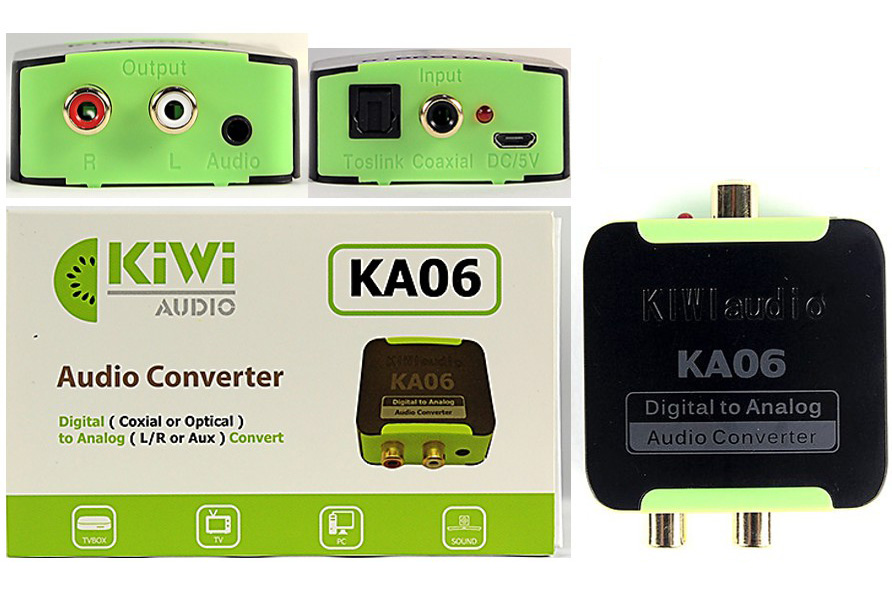 Bộ chuyển Quang to AV Kiwi KA06 chính hãng, giá tốt Hải Phòng