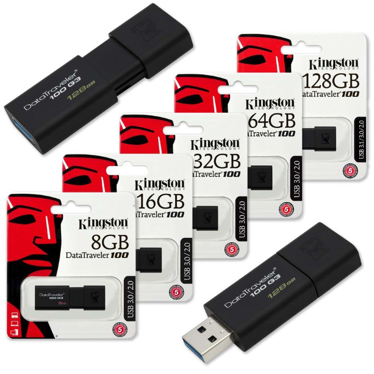 USB 128G Kingston 3.0 chính hãng, giá tốt tại Sơn Đạt.,JSC