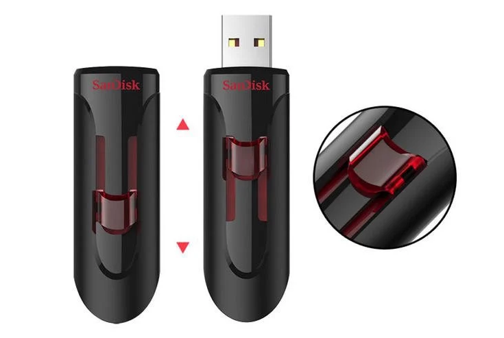 USB Sandisk 32GB Cruzer Glide CZ600 chính hãng, giá tốt Hải Phòng