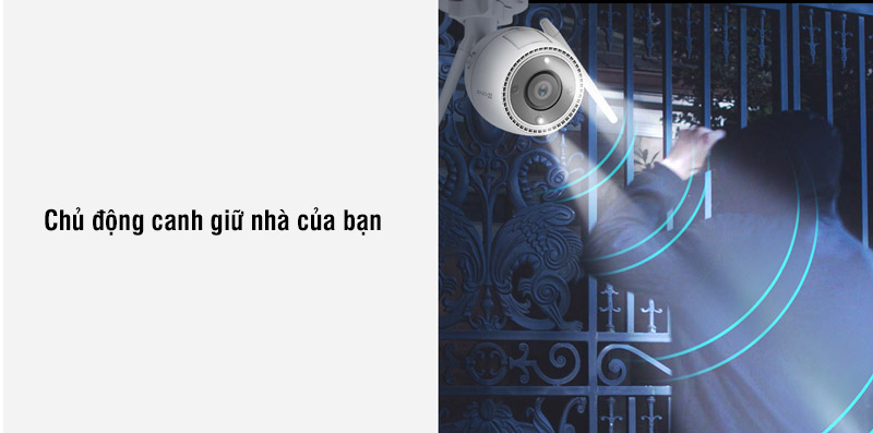 Camera IP Ezviz C3TN 3M chất lượng, giá rẻ tại Hải Phòng