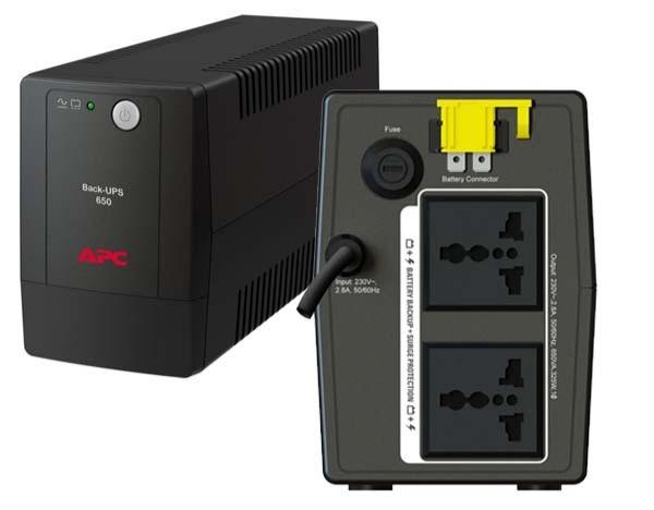 UPS APC BACK-UPS 650VA 325W chính hãng, giá rẻ tại Sơn Đạt.,JSC