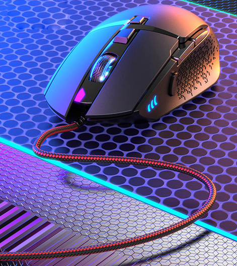 Mouse gaming e-sports Lecoo MG1101 chinh hãng, giá tốt Hải Phòng
