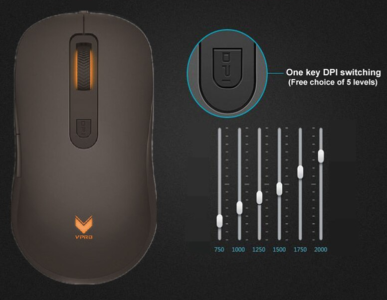 Mouse Rapoo V16 Gaming uy tín, chất lượng tại Sơn Đạt.,JSC