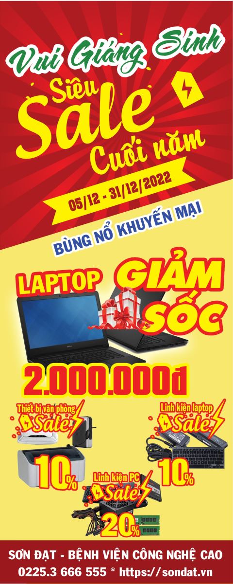 Vui Giáng Sinh- Ring Sale Khủng chỉ có tại Sơn Đạt.,JSC