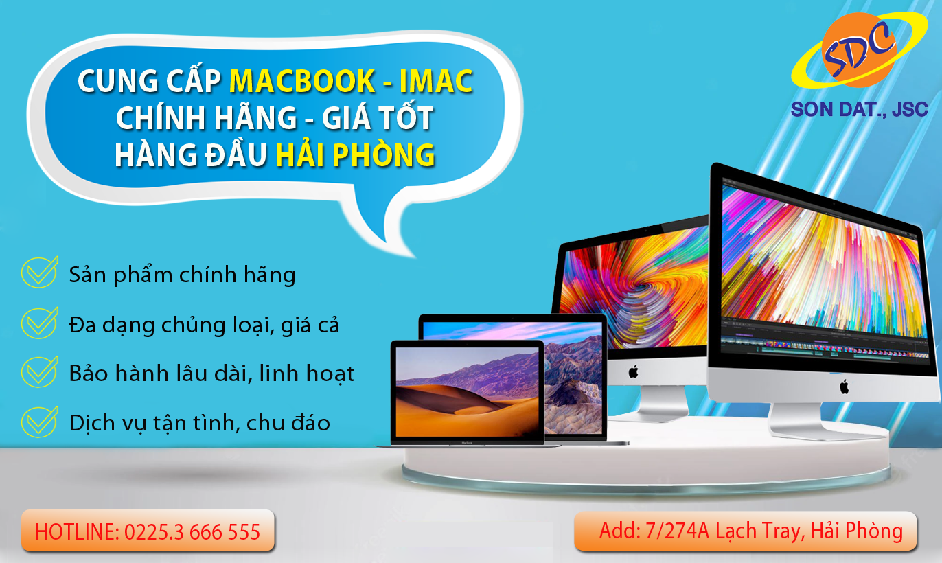 Mua Macbook chất lượng, giá tốt chọn ngay Sơn Đạt.,JSC