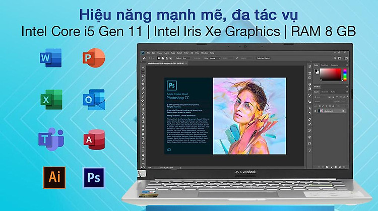 Asus A415EA A1637W chính hãng, giá tốt tại Hải Phòng