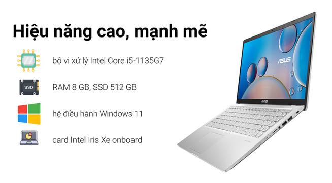 Asus Vivobook X515EA-BQ993W uy tín, chất lượng tại Sơn Đạt.,JSC