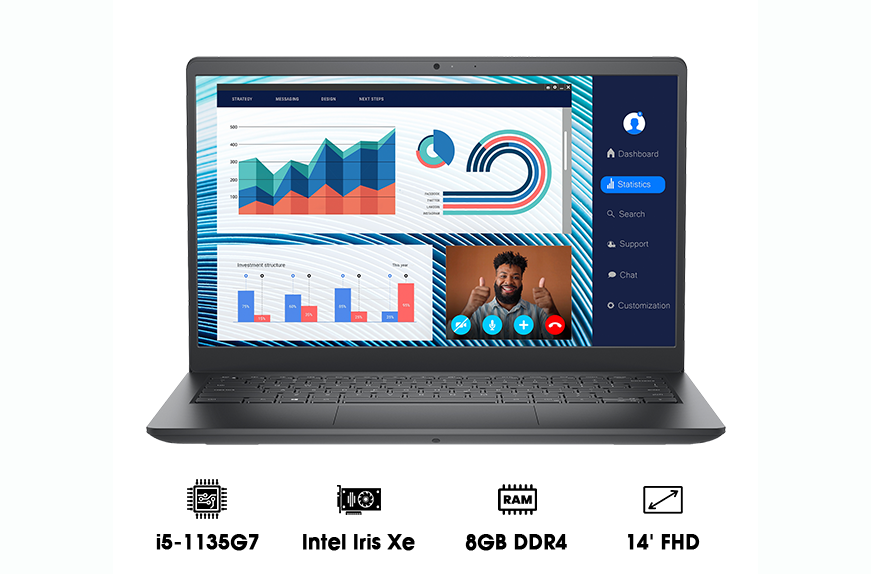 Dell Vostro 3420 70283385 chất lượng, uy tín Hải Phòng