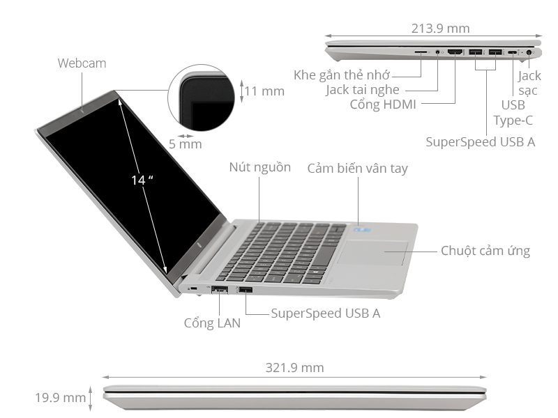 HP ProBook 440 G8 chính hãng,  giá tốt Hải Phòng