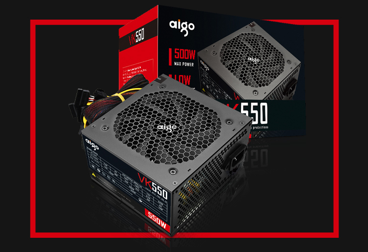 Power AIGO VK550 - 500W chính hãng, giá rẻ tại Sơn Đạt.,JSC