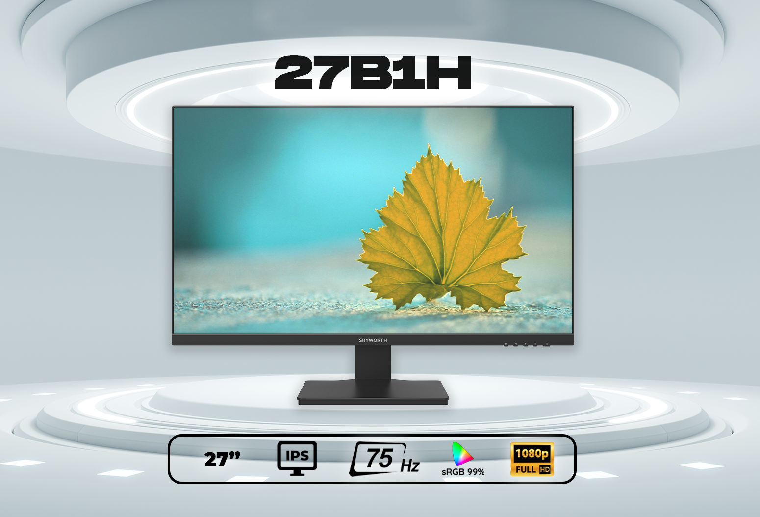 MÀN HÌNH 27" LED SKYWORTH 27B1H chính hãng, giá tốt Hải Phòng