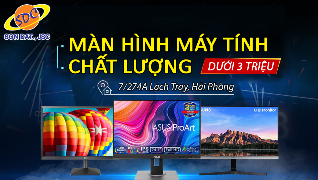 Dưới 3 triệu nên mua màn hình máy tính nào chất lượng?