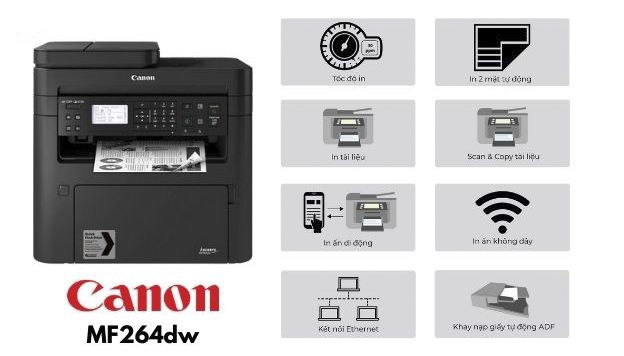 Máy in Laser Canon 264DW SE chính hãng, giá tốt Hải Phòng