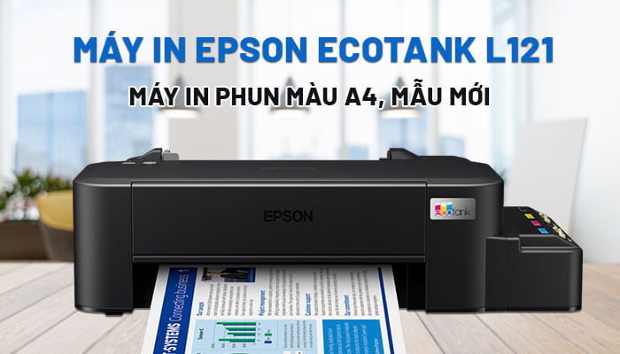 Máy in màu Epson L121 uy tín, chất lượng chỉ có tại Sơn Đạt.,JSC