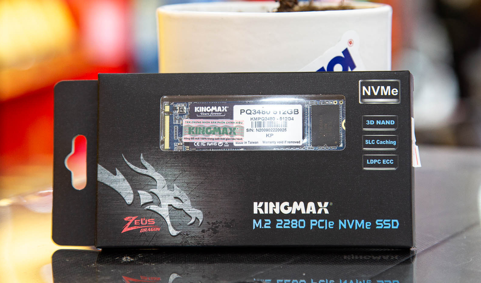 SSD Kingmax Zeus PQ3480 chính hãng, giá tốt tại Sơn Đạt.,JSC