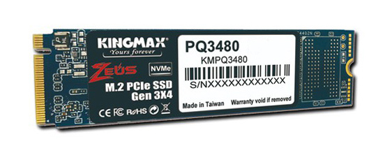 SSD Kingmax Zeus PQ3480 uy tín, chất lượng Hải Phòng