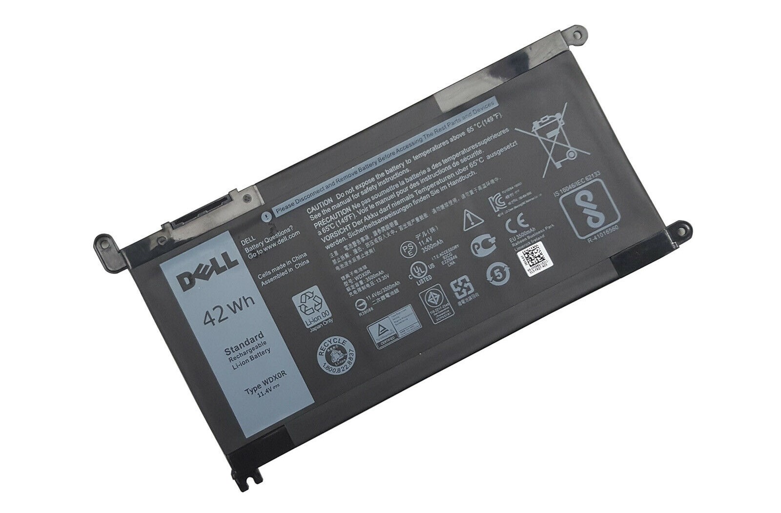Pin NB Dell Inspiron YRDD6 chính hãng, giá rẻ Hải Phòng