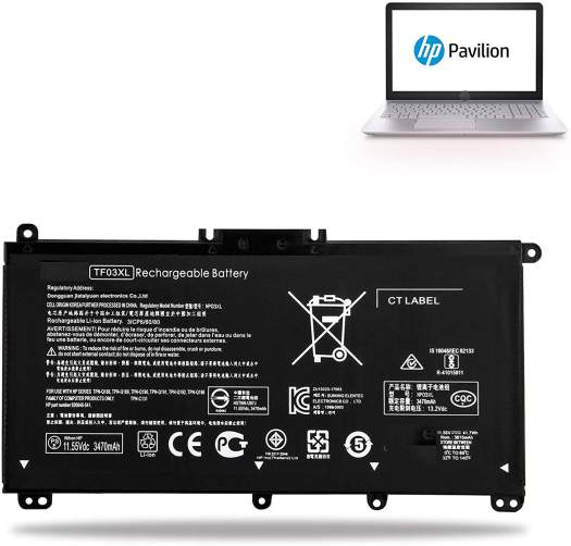 Pin NB HP TF03XL 15-CD HSTNN-LB7J chính hãng, giá rẻ Hải Phòng