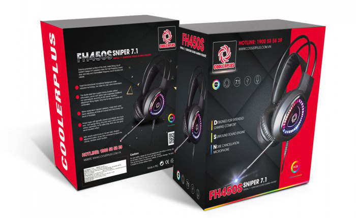 Headphone Coolerplus FH450s chính hãng, giá tốt tại Sơn Đạt.,JSC