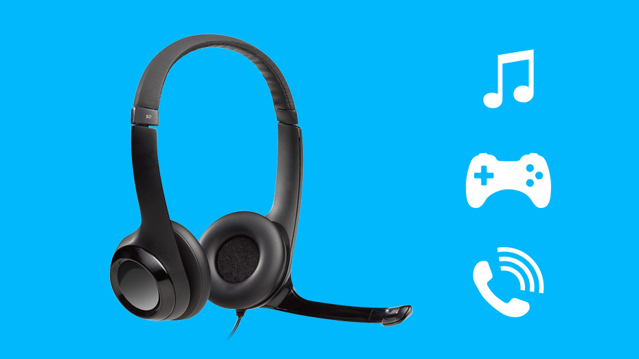 Headphone Logitech H390 chính hãng, giá tốt chỉ có tại Sơn Đạt.,JSC