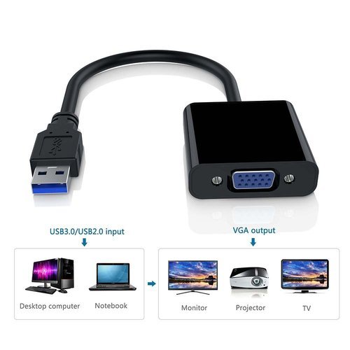 Cable chuyển đổi Usb to VGA
