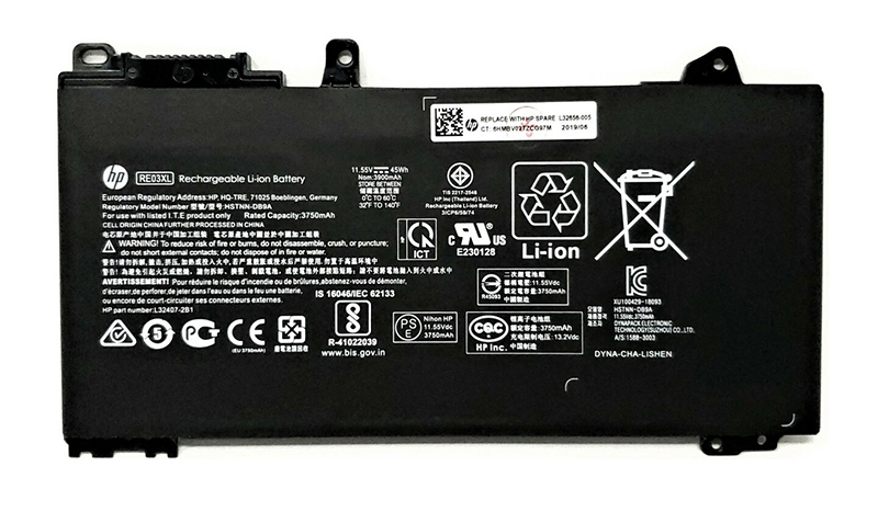 Pin HP RE03XL chất lượng, giá tốt tại Sơn Đạt.,JSC