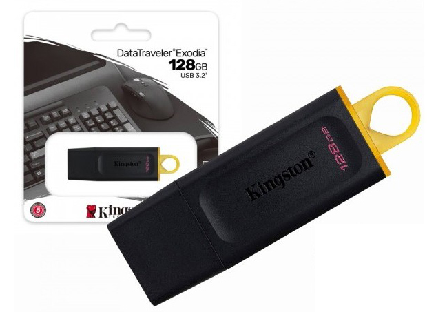 USB 128G Kingston 3.2 chính hãng, giá tốt Hải Phòng