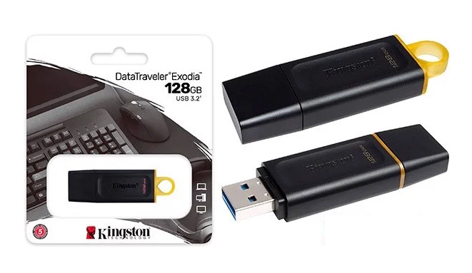 USB 128G Kingston 3.2 uy tín, chất lượng tại Sơn Đạt.,JSC