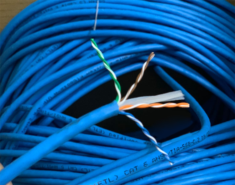 Dây mạng Wincap Cat 6E UTP chất lượng, giá tốt Hải Phòng