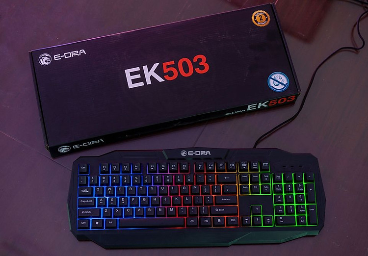 Bàn phím Giả Cơ EDRA EK503 chính hãng, giá tốt Hải Phòng