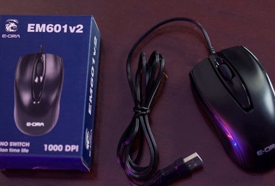 Mouse có dây EDRA EM601v2 chính hãng, giá tốt Hải Phòng