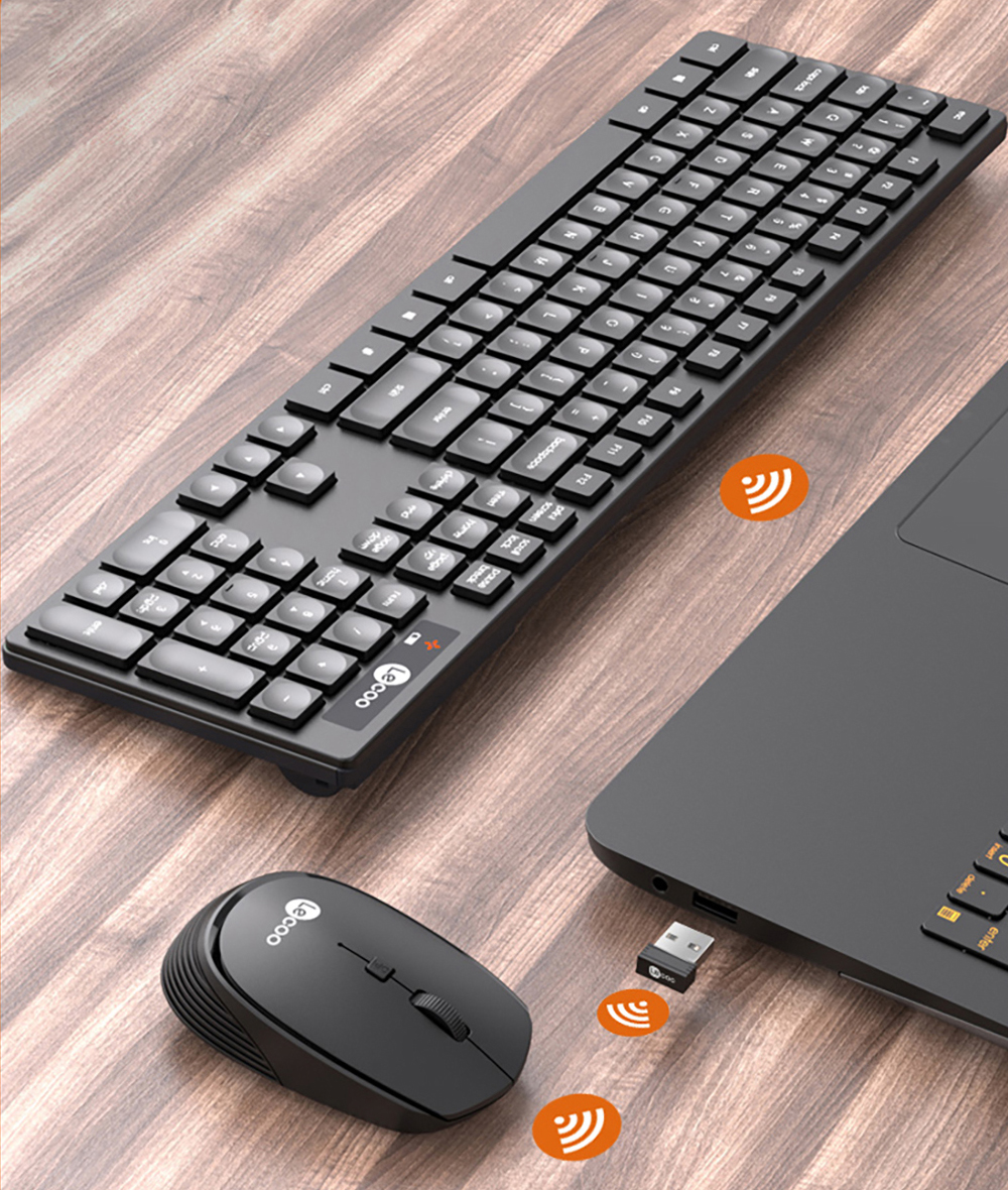 Key+ mouse Wireless Lecoo KM2001 uy tín, chất lượng tại Sơn Đạt.,JSC