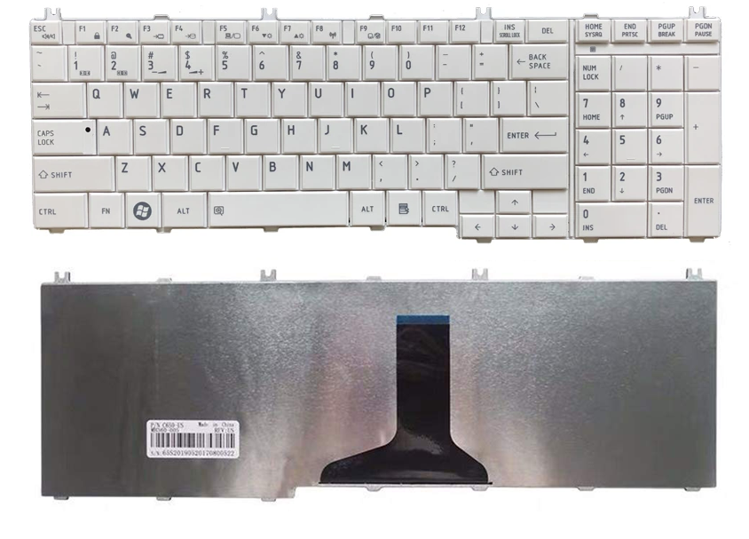 Keyboard Toshiba Satellite C650 C650D chất lượng, giá rẻ tại Sơn Đạt.,JSC