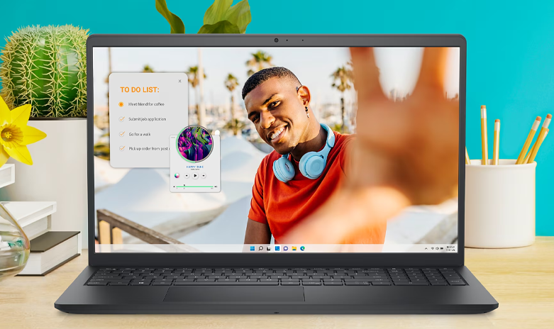 Dell Inspiron 15 N3530-I3U085W11BLU được trang bị màn hình 15.6 inch cùng thiết kế viền mỏng 2 cạnh