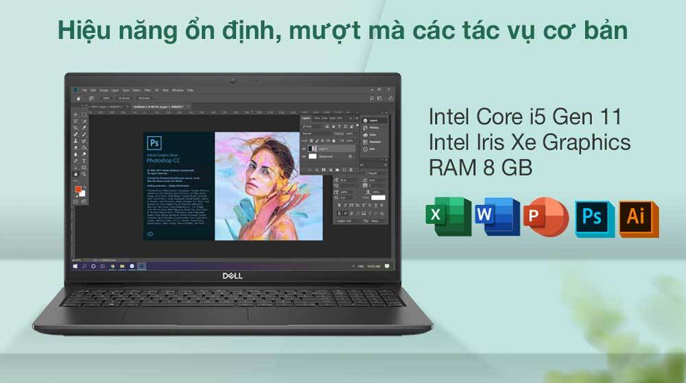 Dell Inspiron 3520 N5I5122W giá rẻ, hiệu năng mạnh mẽ tại Hải Phòng