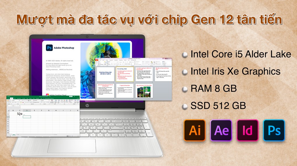 HP 15s fq5078TU 6K798PA uy tín, giá rẻ chỉ có tại Sơn Đạt.,JSC