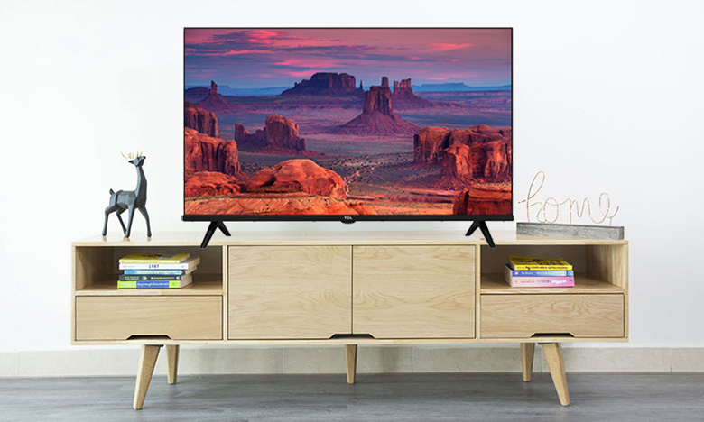 Tivi TCL 32-inch 32L61 sở hữu thiết kế thanh lịch, viền màn hình tinh tế