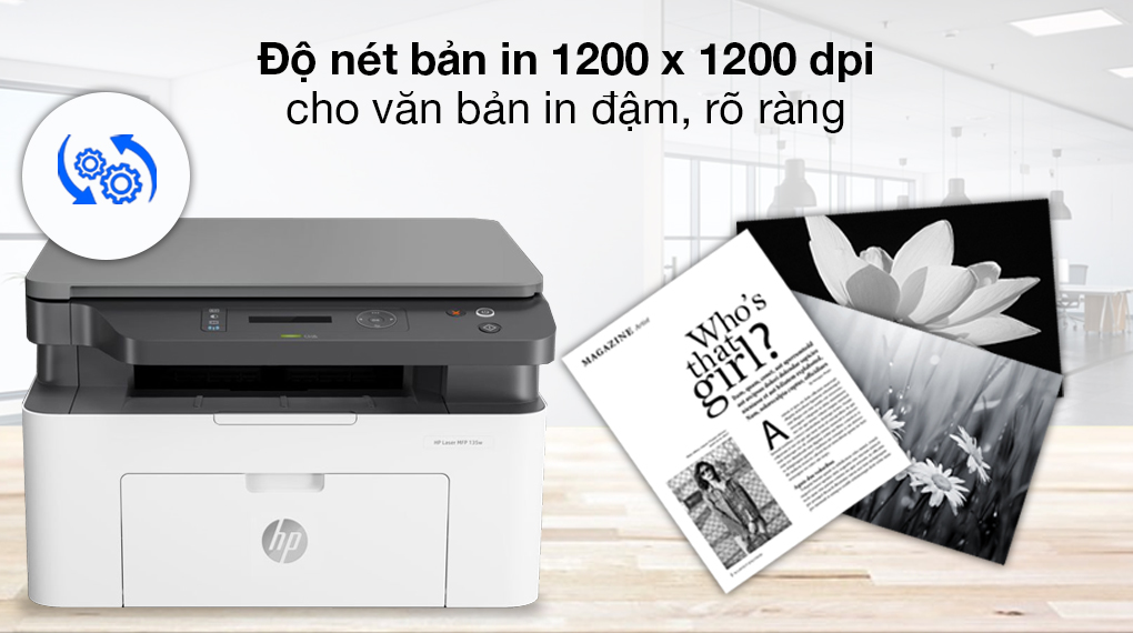 Máy in HP LaserJet 135A-4ZB82A chính hãng, giá tốt Hải Phòng