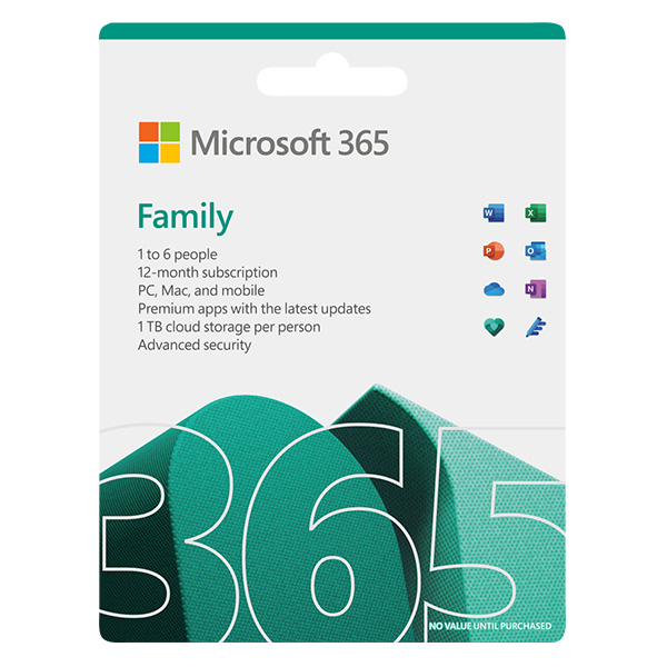 Phần mềm Microsoft 365 Family Eng APAC- chuyên dùng cho doanh nghiệp, hộ gia đình