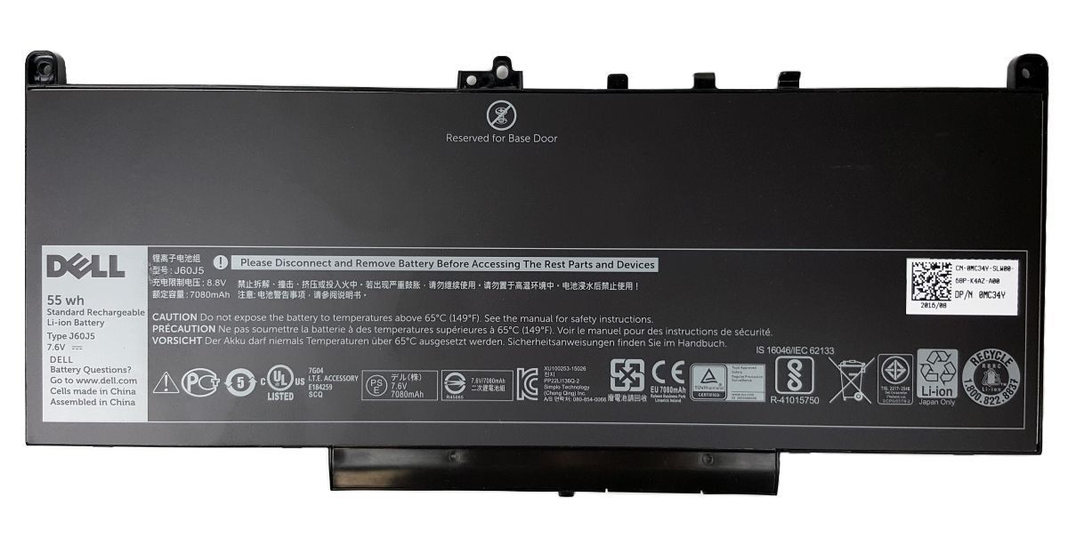 Pin NB Dell Latitude E7470 7270 chất lượng, giá tốt tại Hải Phòng