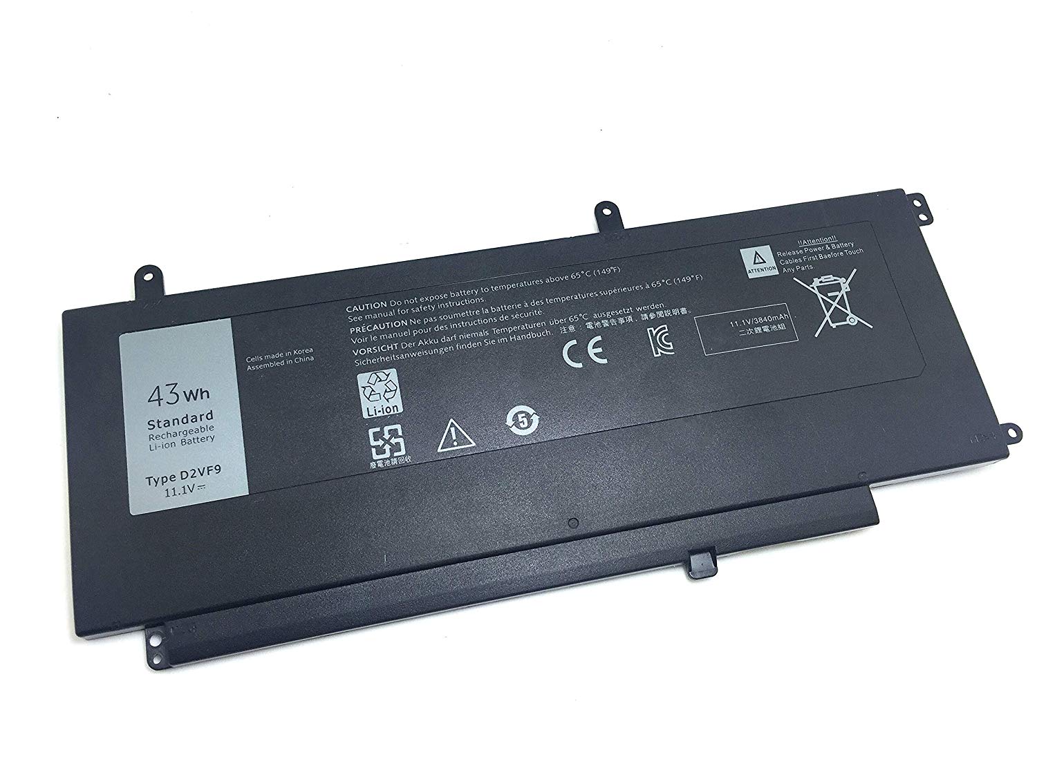 Pin NB Dell 7547 7548 5459 d2vf9 uy tín, chất lượng tại Hải Phòng