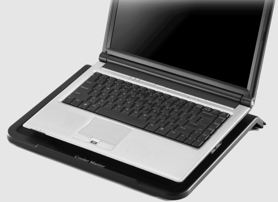 Fan Notebook tản nhiệt Cooler master L1 sử dụng đầu cáp cấp nguồn hai đầu độc đáo