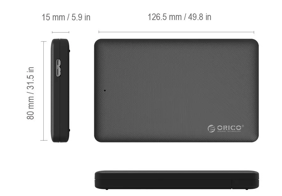 Box HDD 2.5" Orico 2577 U3 chất lượng, giá tốt tại Hải Phòng
