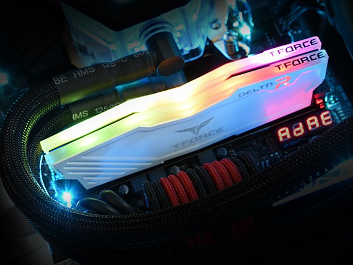 DDRAM PC 16GB/3200 TEAMGROUP DELTA là một trong những sản phẩm độc đáo của Team T-Force