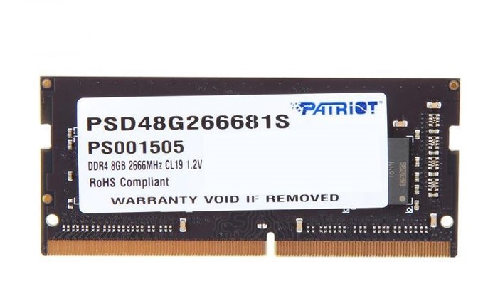 DDRam PC 4GB/2666 Pattriot giúp bạn có thể chạy hiệu quả đa nhiệm các ứng dụng
