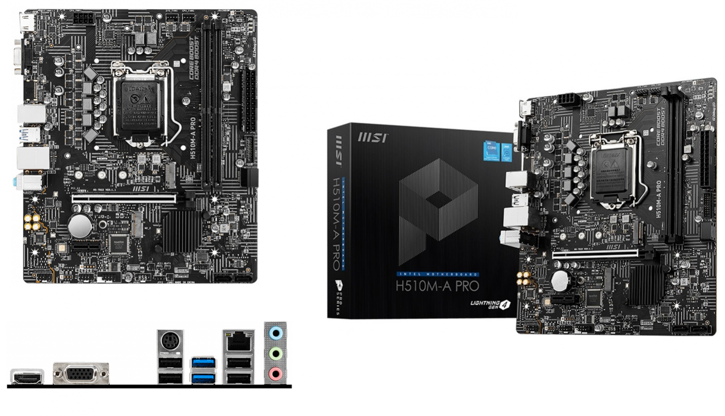 Mainboard MSI Pro H510M-B có HDMI là một trong những sản phẩm chất lượng của hãng MSI 